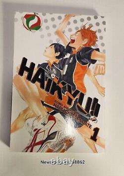 Haikyu! COMPLETE Set Vol. 1-45 Excellent Condition (Some Volumes Wrapped)