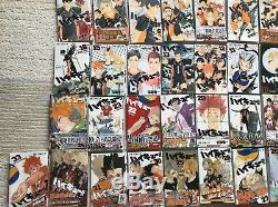 Haikyu! Manga Vol. 1-33 Latest Complete Lot Comics Japanese Edition Original