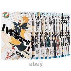 Haikyuu vol. 1-45 Comics Manga Complete Set Jump Shonen Japanese Used from JAPAN