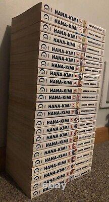 Hana-Kimi COMPLETE Manga Books Set Volumes. 1-23, Rare Viz Shojo (English)