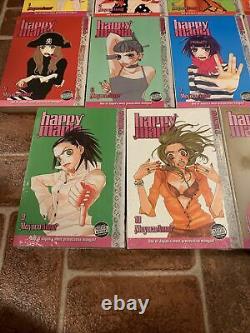 Happy Mania Volumes 1-11 Complete Series English Manga Moyoco Anno Some Sealed