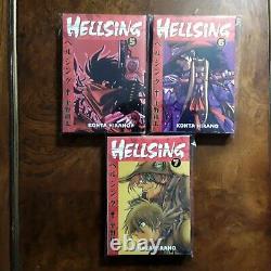 Hellsing #1-10 Complete Manga Very Good Condition Dark Horse Kouta Hirano Oop