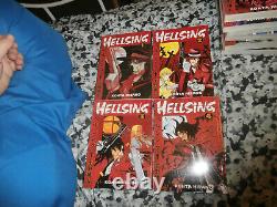 Hellsing Complete Manga Lot Volumes 1-10 Dark Horse Comics Kohta Hirano