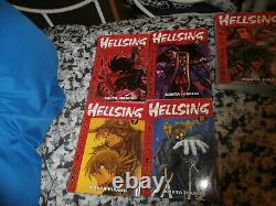 Hellsing Complete Manga Lot Volumes 1-10 Dark Horse Comics Kohta Hirano