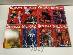 Hellsing Manga Complete Manga Set English 3 4 5 6 7 8 9 10 Out of Print Rare