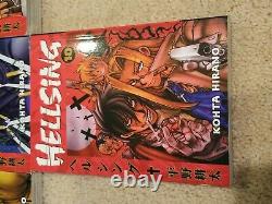 Hellsing Manga Complete Series Set 1-10 English Dark Horse 1st Edition UNREAD