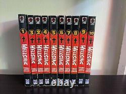 Hellsing Manga Complete Series Set Lot 1-10 English Dark Horse OOP 1st Edition