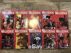 Hellsing Manga Volumes 1-10 (Complete Set)