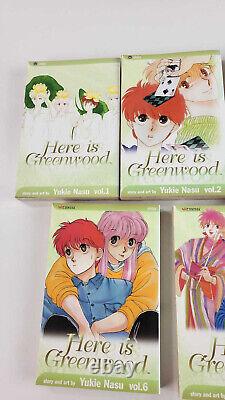 Here is Greenwood Manga Volumes 1-9 Complete Set Yukie Nasu English