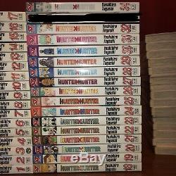 Hunter x Hunter Manga Volume 1-34 (ex 33) English Near Complete