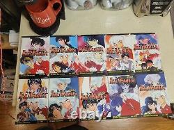 Inuyasha Manga volumes 1-56 complete series by rumiko takahashi htf oop