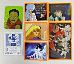 JAPANESE MANGA (1996) ALBUM STICKER Complete 168 CARD SET by MERLIN with AKIRA