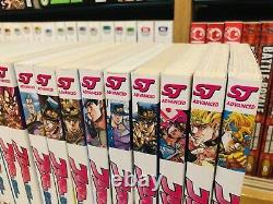 JOJOS BIZARRE ADVENTURE 1-16 Manga Set Collection Complete Run Volumes ENGLISH