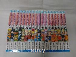 Japanese Comics Complete Full Set Naruto vol. 1-72