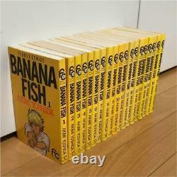Japanese Language BANANA FISH Akimi Yoshida vol. 1-19 Complete set Comics Manga
