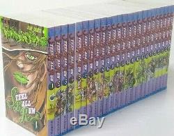 Japanese editionSteel Ball Run Vol 1-24 Complete set Jojo's bizarre adventure