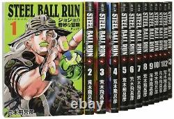JoJo's Bizarre Adventure STEEL BALL RUN Vol. 1-16 COMPLETE BOX SET Japanese Comic