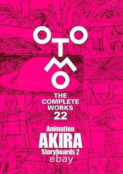 KATSUHIRO OTOMO THE COMPLETE WORKS 21&22 Set Animation AKIRA Storyboards 1&2