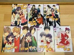 KISS HIM, NOT ME! 1-14 Manga Set Collection Complete Run Volumes ENGLISH RARE