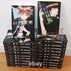 Katekyo Hitman REBORN! Pocket edition 1-21 Complete Set Manga Comics Akira Amano