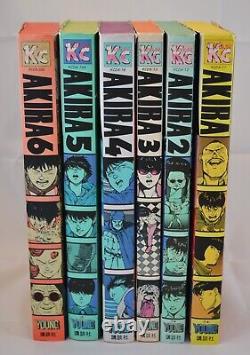 Katsuhiro Otomo AKIRA Deluxe Edition Vol. 1-6 complete Set Comics Japanese