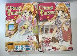 Kitchen Princess Volumes 1-10 Lot English Manga Natsumi Ando COMPLETE Set