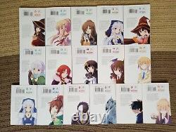 Konosuba Manga Vol. 1-16 Complete Set Masahito Watari Yen Press NEW