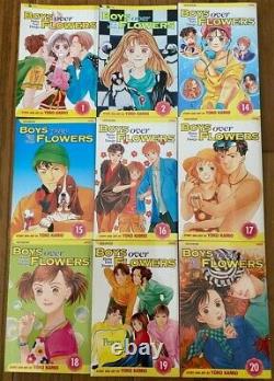 LOT 9 Boys Over Flowers Manga english Vol 1,2,14,15,16,17,18,19,20 first print