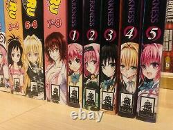 LOVE RU DARKNESS 1-5 1-8 Manga Set Collection Complete Run Volumes ENGLISH RARE