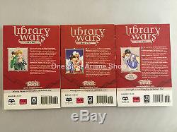 Library Wars Love & War (Vol. 1-15) English Manga Graphic novelSet NEW complete