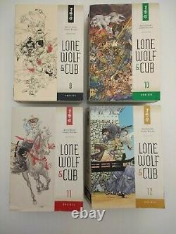 Lone Wolf and Cub Omnibus Volumes 1-12 Complete Set Dark Horse English Manga OOP
