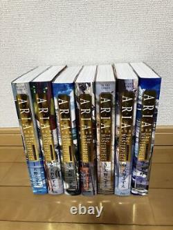 Lot ARIA The MASTERPIECE Vol. 1-7 Complete Full Set Manga Comic Book Japanese F/S