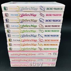 Lot of 12 Pretty Guardian Sailor Moon Books # 1-12 Complete Series Manga English