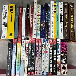 Lot of 34 Random Anime Manga Books Single And 2 Vol Complete Series Viz Tokyopop