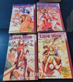 Love Hina Complete Set Lot 1-14 Manga Books Ken Akamatsu English, Tokyo Pop