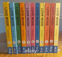 Love Mode Complete English Manga 1st Print Set Vol 1-11 Yuki Shimizu Yaoh Blu