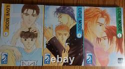 Love Mode Complete English Manga 1st Print Set Vol 1-11 Yuki Shimizu Yaoh Blu