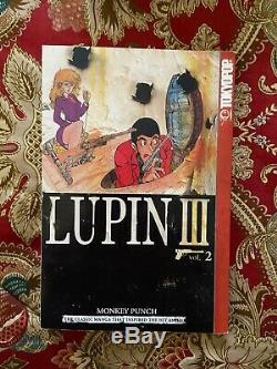 Lupin III Monkey Punch Manga Complete Lot Volume 1-13 English Tokyopop the 3rd