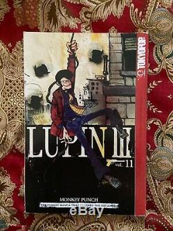 Lupin III Monkey Punch Manga Complete Lot Volume 1-13 English Tokyopop the 3rd