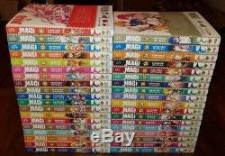 Magi The labyrinth of magic manga 37 Vols. English Graphic Novel Complete Set