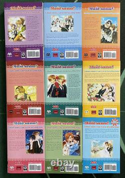 Maid-sama manga English Complete Set In 9 Volumes (2 In 1 Edition) Brand New