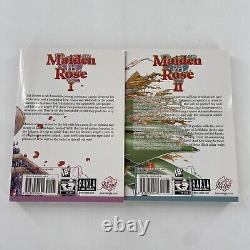 Maiden Rose Complete Set Manga Book Lot English Vol 1-2 Yaoi OOP RARE