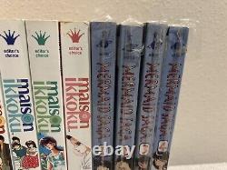 Maison Ikoku And Mermaid Saga Complete Manga Lot Set In English Rare 19 Books