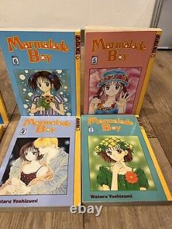 Marmalade Boy 1-8 Set Book Lot Volume Manga English Complete Series
