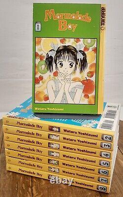Marmalade Boy manga complete series vol. 1-8 First Printing