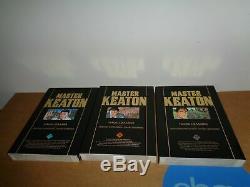 Master Keaton Vol. 1-12 by Naoki Urasawa Manga Book Complete Lot in English