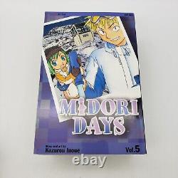 Midori Days Manga Complete English Set Vol 1-8 Kazurou Inoue (Viz Media, 2005)