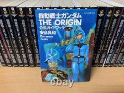 Mobile Suit Gundam THE ORIGIN Vol. 1-24 complete & Official guidebook Set Japan