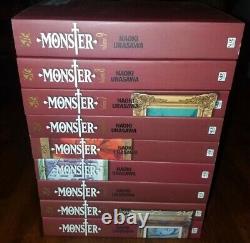 Monster Perfect Edition 1-9 Vols. English Manga Graphic Novel NEW Complete Set