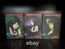 Museum of Terror English Manga Complete Series Set Volumes 1-3 Junji Ito OOP